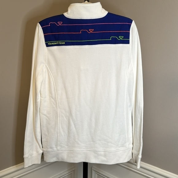 Vineyard vines neon whale pull over size medium - Picture 1 of 5